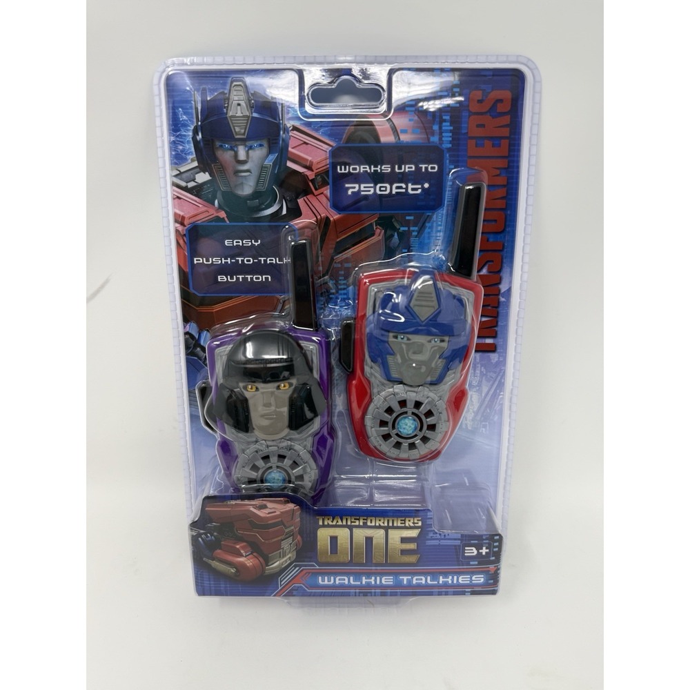 Transformers One Walkie Talkies New Sealed